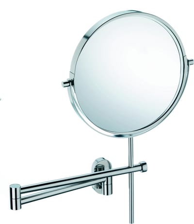 Lucido Spiegel met Wandbevestiging - Zilver - Kela