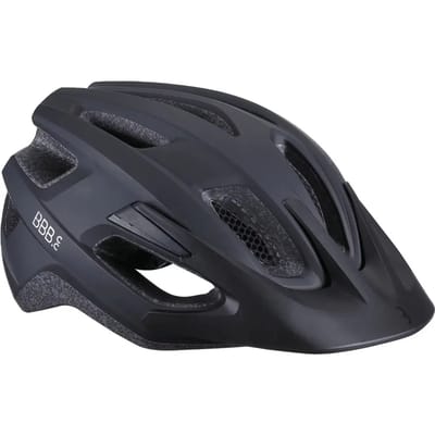 BBB Cycling Racefiets Helm Kite 2.0 - Veelzijdige Wielren & MTB Helm - Wasbare Padding - Verwijderbaar Vizier - Fietshelm Volwassenen: Heren & Dames - Mat Zwart - S - BHE-29B
