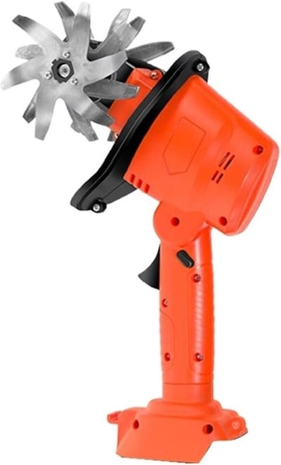 Elektrische Tuinfrees - Mini Cultivator Bodemwoeler - Tuinwerkzaamheden Uitvoeren - Draadloos Handheld Ontwerp - 10 cm Werkbreedte - B