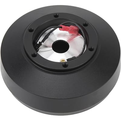 6-gaats stuurwielnaafadapter, aluminium naafadapter, vervangingsset voor Ford Ranger 1992 black