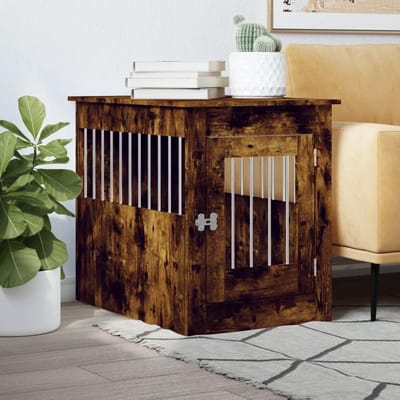 Hondenmeubel - Hondenbench - Woonkamer Interieur - Meubelstijl - 55x80x68 cm - Wit