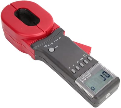 Aardingsweerstandtester Oil Metal Merger Model Detector 2000A+ Digitale Stroomtang Op Grond Aarde Weerstandstester Met Lcd-scherm