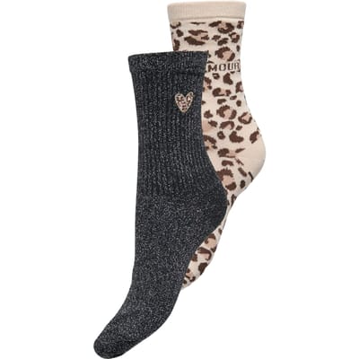 Only Olivia Leo Sokken Dames (2-pack)