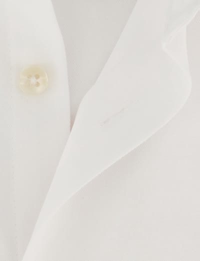 Ledub overhemd slim fit wit cutaway boord klassiek