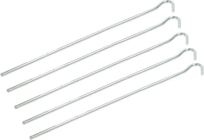 Pro Plus Tentharingen - 20x stuks - metaal - open oog - 25 cm - Rotspennen - grondpennen