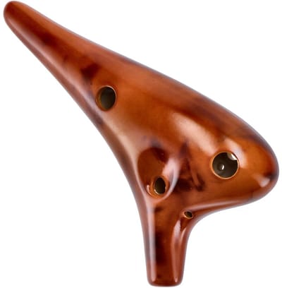 Alt-ocarina 12-gaten - incl. accessoires - Yellow - Fazley 11CAC12