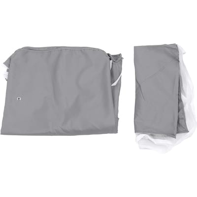Auvent de remplacement pour tente grise, toit de remplacement résistant à l'eau, protection solaire UV50+, housse de tente pour 3 X 4 Meters