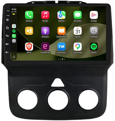 CarPlay autoradio geschikt voor Dodge RAM | 2014 t/m 2018 | Android 13 | Draadloos Apple CarPlay & Android Auto | 2GB + 32GB | 8-Core processor | Davilon | 2025 model | 2014 2015 2016 2017 2018 | Bluetooth & Wifi