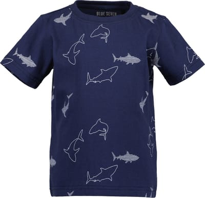 Blue Seven - Jongens Shirt - Navy - Maat 98