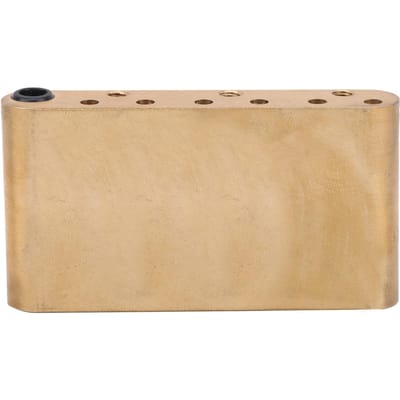 Messing Brugblok Single Rock voor FenderSQCV Gitaaraccessoires 74mm met Buis white