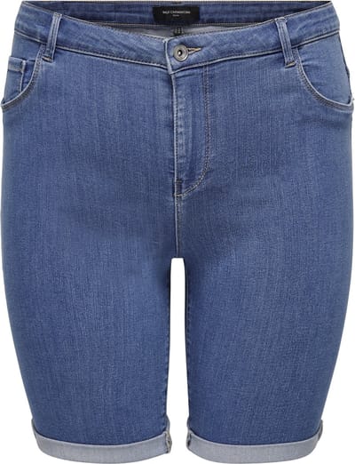 ONLY CARMAKOMA - CARTHUNDER LIFE REG LONG SHORTS DNM NOOS Dames Broek