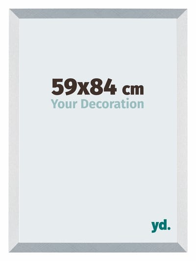 Your Decoration - Puzzellijst 59x84 cm - Aluminium Geborsteld - Puzzellijst 1500-2000 stukjes - MDF Fotolijst - Mura