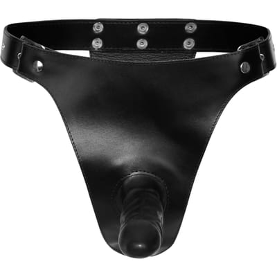 Rimba - Kuisheidsgordel Heren Met Penis Pouch en 2 hangsloten - Zwart