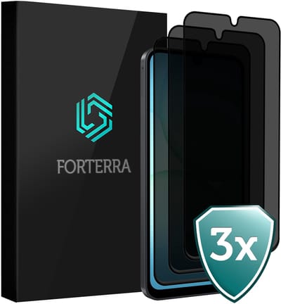 Screenprotector 3 Stuks - Geschikt voor Samsung Galaxy A17 - Privacy Filter - Beschermglas - Gehard Glas - Tempered Glass - Screen Protector