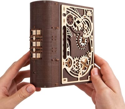 UGEARS Houten 3D Model - Book Of Secrets