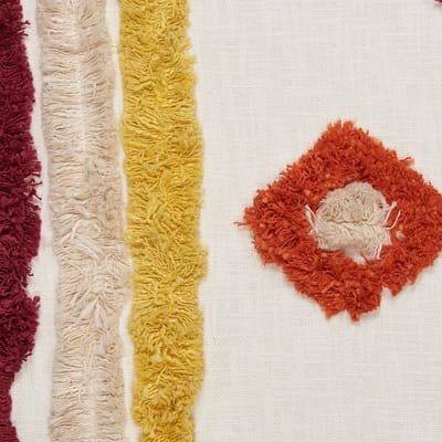 AMROHA - Plaid - Multicolor - 130 x 180 cm - Katoen