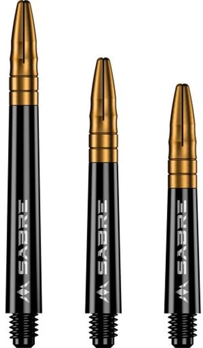 Mission Sabre Black Base Gold - Dart Shafts
