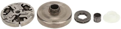 Kettingwiel Kit - Koppelingstrommel Tandwiel - Kettingzaag Onderhoud - 7 Tanden - 3/8 inch - Metaal