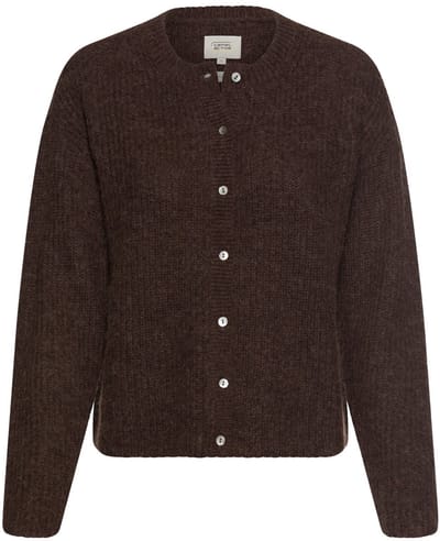 camel active Vest met rechte pasvorm - Maat womenswear-XS - Bruin