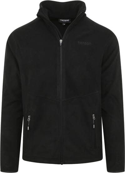 Tenson Miracle Fleece Jack Zwart - Maat 4XL - Heren - Outdoor