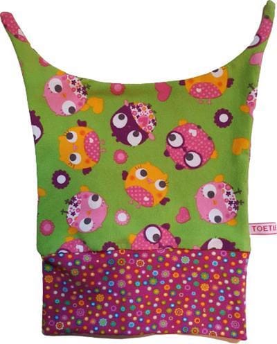 Toetie & Zo Handgemaakte Muts - Baby - Kind - Pet - Tricot - Groen - Uil - Kraamkado