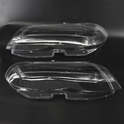 Koplamp Lens Plastic Afdekking wit