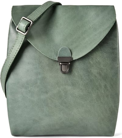 Harold's Fold Mini tas Schoudertas Leer 17 cm - Dames - lindgrün