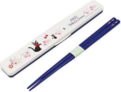 Ghibli - Kiki's Vliegende Koeriersdienst - Jiji Bloemenkrans Eetstokjes Doos Set 18cm