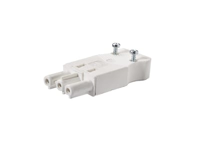 Martin Kaiser AC166 3-Polige 16 Amp 250V vrouwelijke installatiecontactdoos - 1161/ws [5 stuks]
