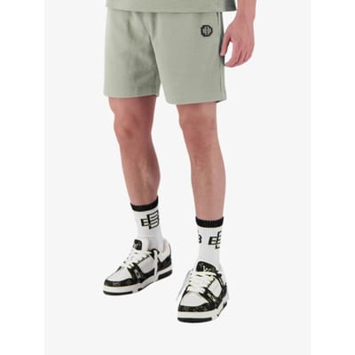 Black Bananas Heren short monogram waffle
