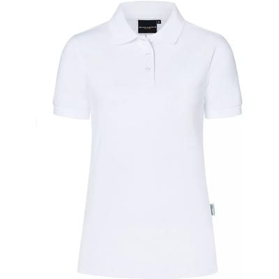 Karlowsky Dames/Dames Modern-Flair Poloshirt (Wit)