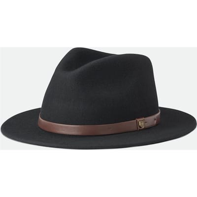 Brixton Hoed Maat M  MESSER FEDORA Zwart -  Unisex