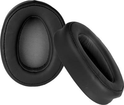Somstyle Oorkussens geschikt voor Sony WH-H900N / MDR-100ABN Koptelefoon - 2 Stuks - Zacht Schuim - Eiwitleer - Zwart