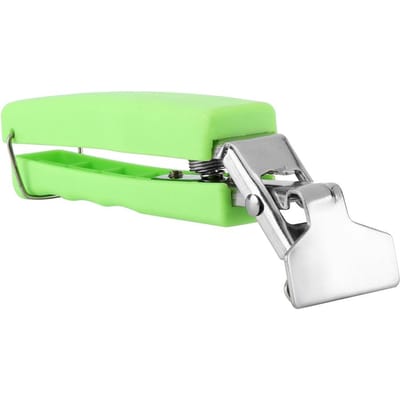 Multifunctionele Anti-broei Komklem Schotelklem Houder Roestvrij Staal Kookgereedschap (Groen) groen