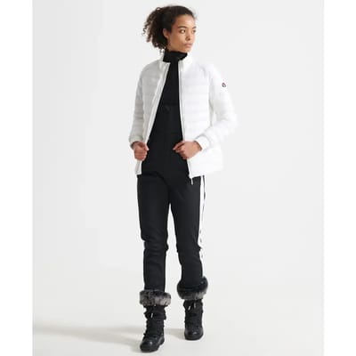 Windjack Superdry Veste Motion Hybrid Slim Blanc