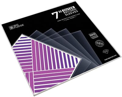 Dailygoody - Vinyl Buitenhoezen - Doorzichtig Plastic Platenhoezen - Duurzaam en Kreukvrij - 18 cm x 100 stuks - Hoge Dichtheid Polypropyleen - Perfec.