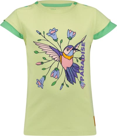 4PRESIDENT T-shirt meisjes - Lettuce Green - Maat 86 - Meiden shirt
