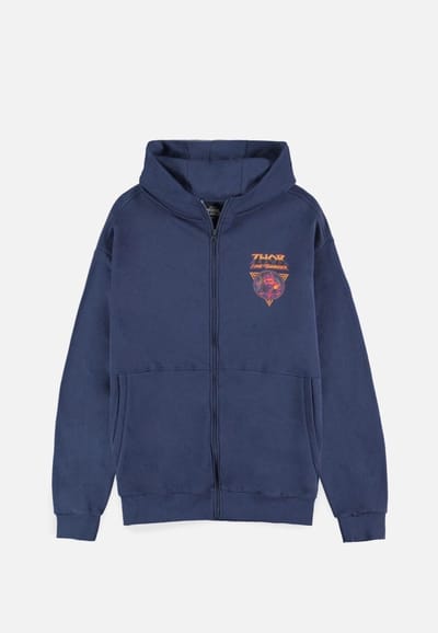 Marvel Thor Vest met capuchon -S- Love and Thunder Blauw