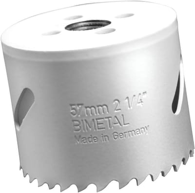 Reisser 118344 cobalt Bi-metal hole saw, 76 mm diameter