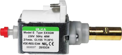 Dparts EX5 GW pomp voor koffiemachine - Ulka EX5GW 48W 230V - geschikt voor Philips Saeco Gaggia DeLonghi - nr. EP5 - 5113211311 - 996530007753