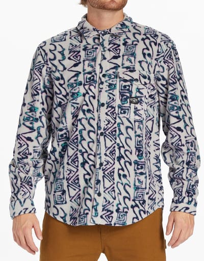 Billabong Furnace Flannel Overhemd Met Lange Mouwen Grijs L Man