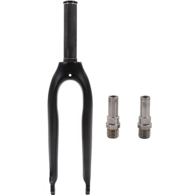 Koolstofvezel Voorvork Vervanging Vouwfiets Vork met Schroeven voor 20 inch V-rem C-rem Matte