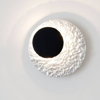 Holländer LED wandlamp Infinity in zilver, Ø 26 cm