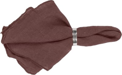Broste Copenhagen - Servet Gracie - Aubergine