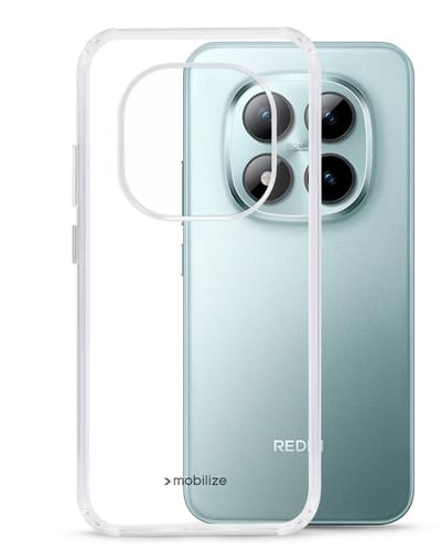 Mobilize Doorzichtig Hoesje geschikt voor Xiaomi Redmi Note 15 Telefoonhoesje Flexibel TPU | Mobilize Gelly Case Backcover | Doorzichtig Telefoonhoesje Xiaomi Redmi Note 15 | Xiaomi Redmi Note 15 Case | Back Cover - Transparant