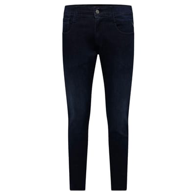Replay Anbass herenjeans met vervaagde look, slim fit (Blauw)