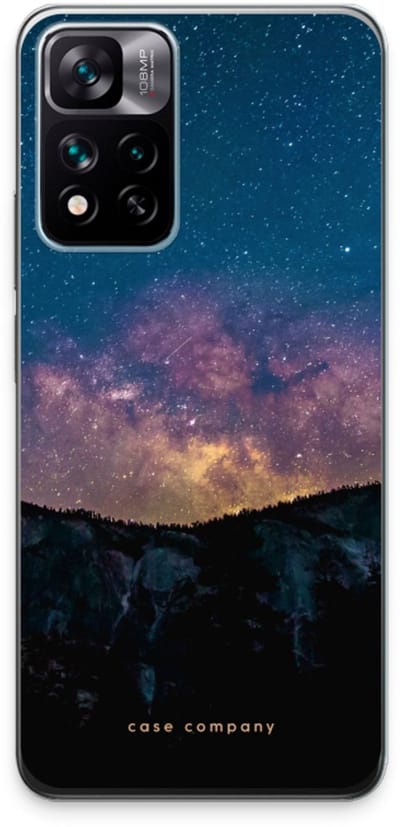 Case Company® - Hoesje geschikt voor Xiaomi 11i hoesje - Travel to space - Soft Cover Telefoonhoesje - Bescherming aan alle Kanten en Schermrand