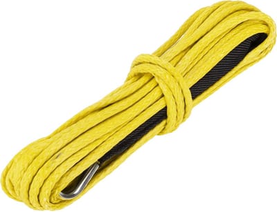 Sterk Synthetisch Lierkabel Touw 15M Geel Hoge Trekkracht 3500KG