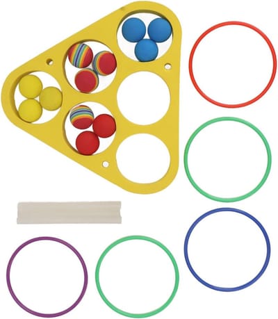 Zwembad Ring Gooi - Waterspel Set - Zomerse Competitie - Lichtgewicht EVA Schuim - 35 x 34 x 6 cm