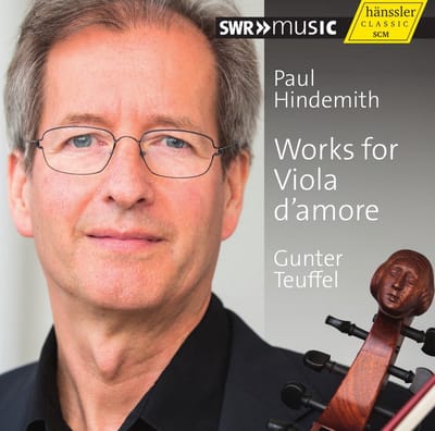 Gunter Teuffel - Hindemith: Works For Viola d'Amore (CD)